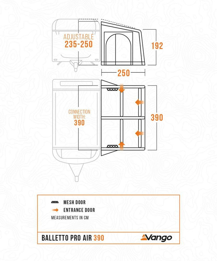 Vango Balletto Pro Air 390