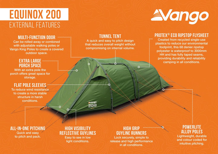 Vango Equinox 200 Forest Green