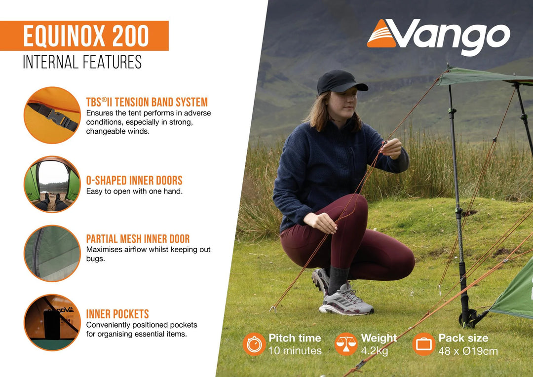 Vango Equinox 200 Forest Green