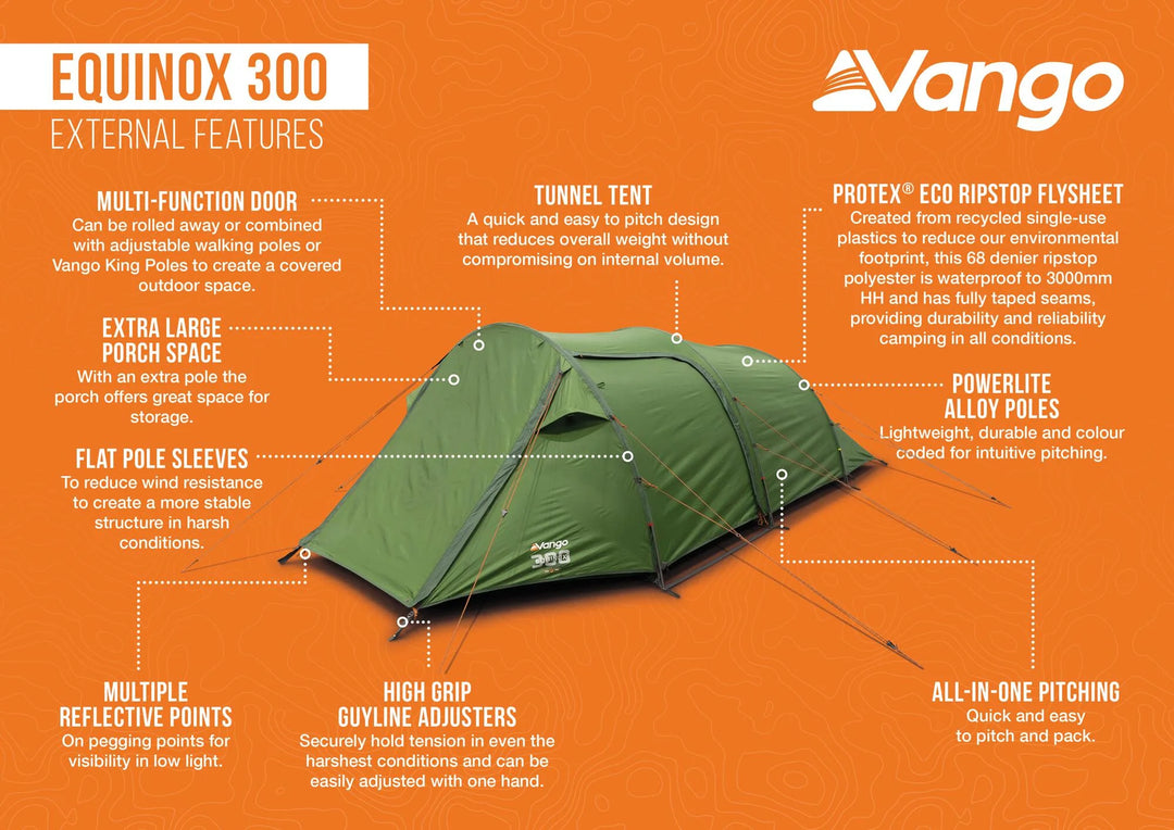 Vango Equinox 300 Forest Green