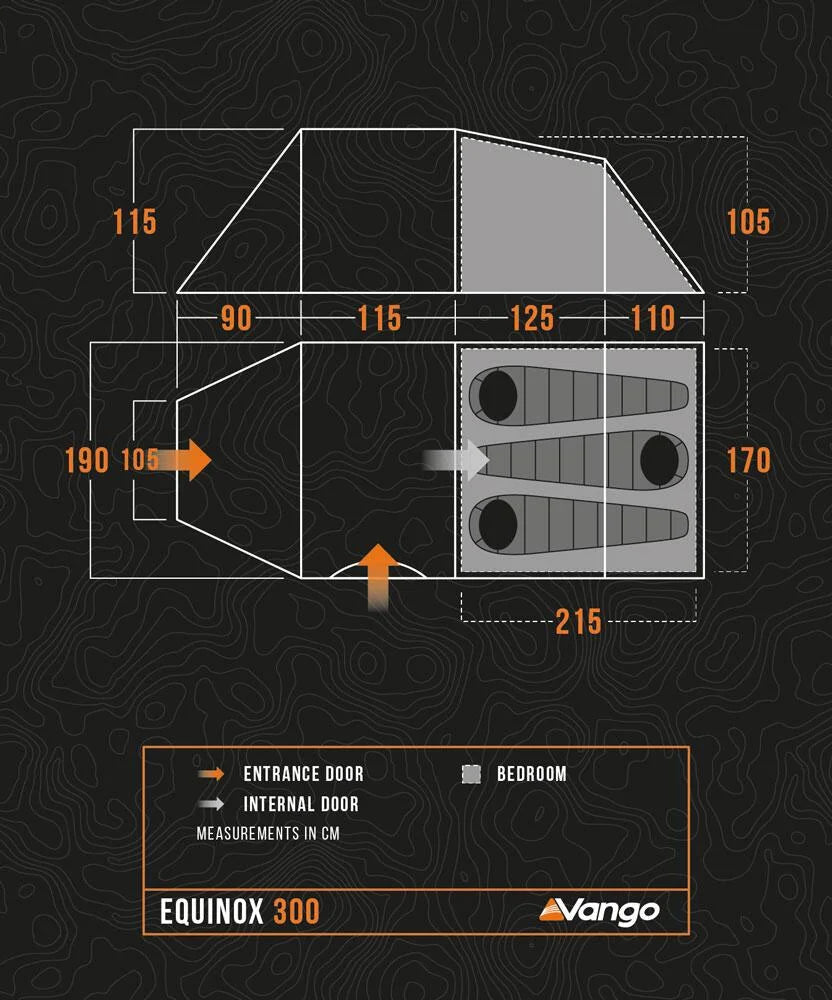 Vango Equinox 300 Forest Green