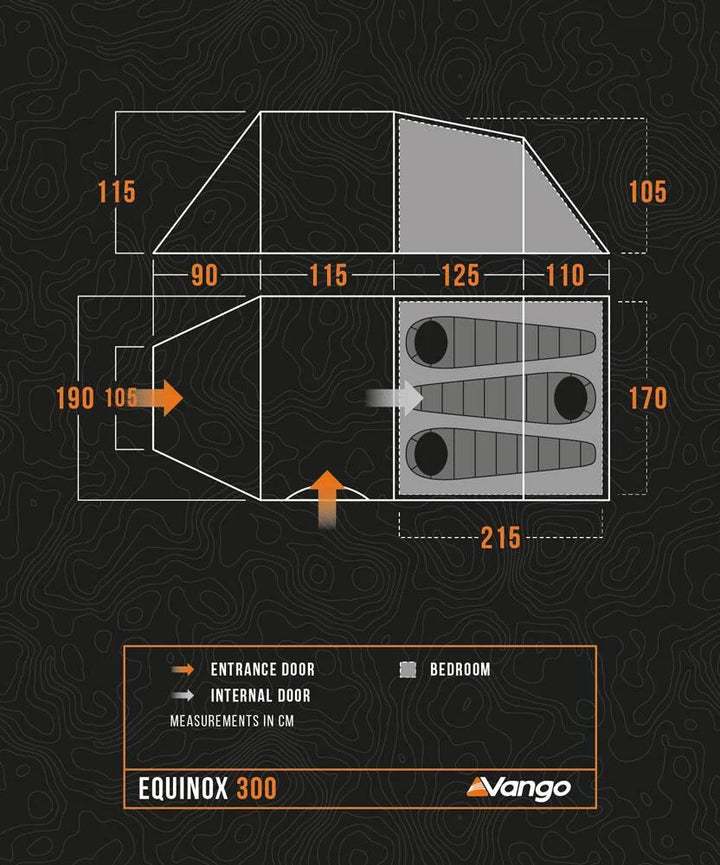 Vango Equinox 300 Forest Green