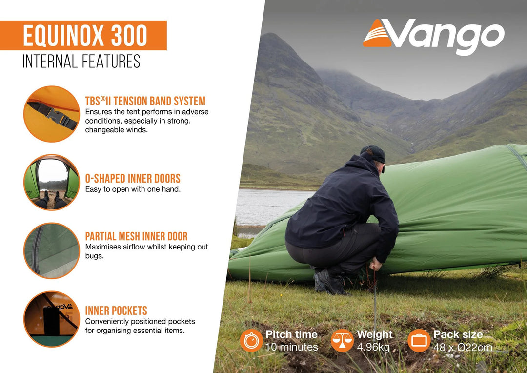 Vango Equinox 300 Forest Green