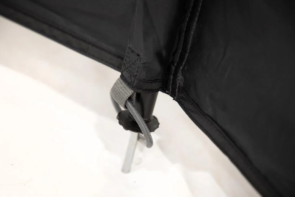 Vango Family Windbreak Cloud Grey and Black