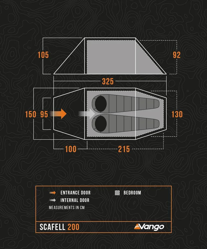 Vango Scafell 200 Pamir Green