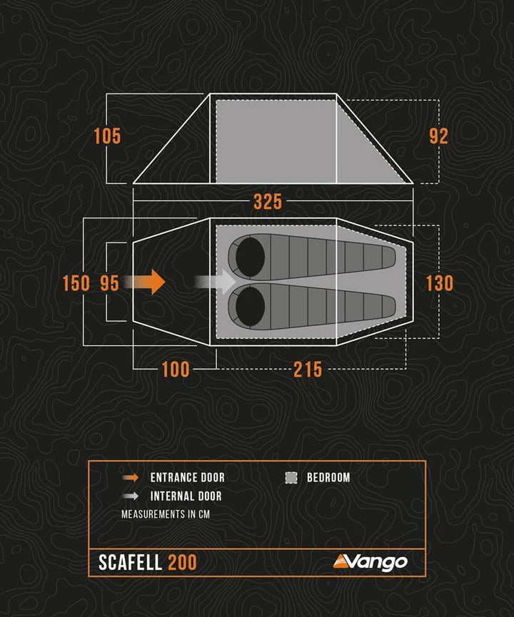 Vango Scafell 200 Pamir Green