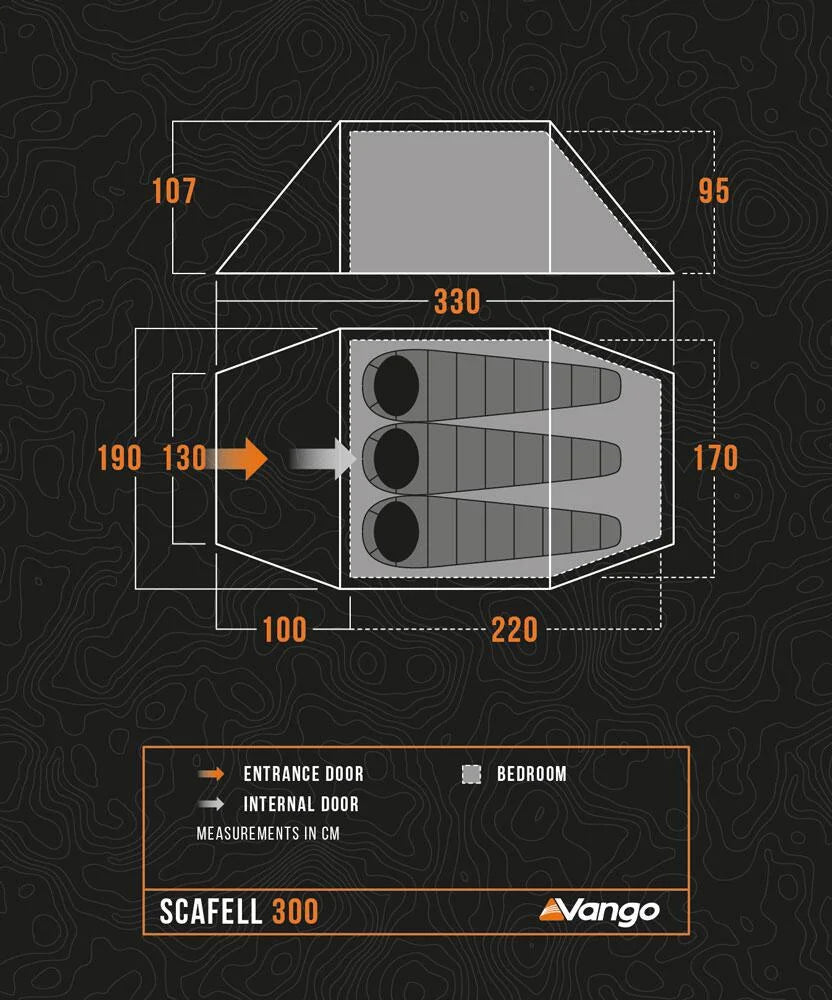 Vango Scafell 300 Pamir Green