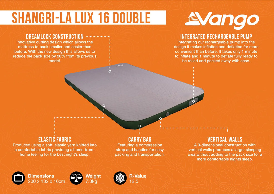 Vango Shangri La Lux 16 Double
