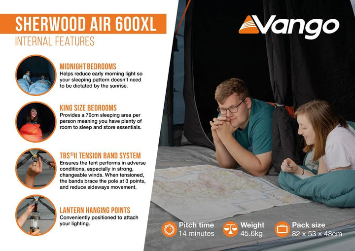 Vango Sherwood Air 600XL Package