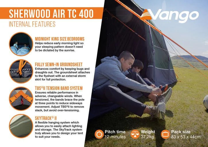Vango Sherwood Air TC 400 Package
