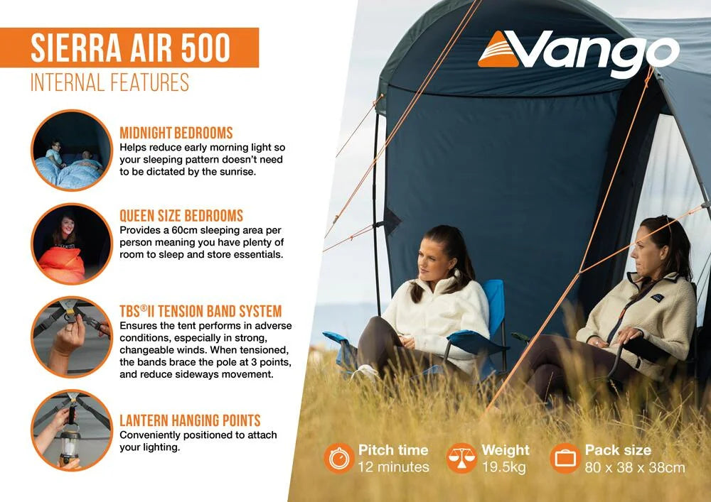 Vango Sierra Air 500