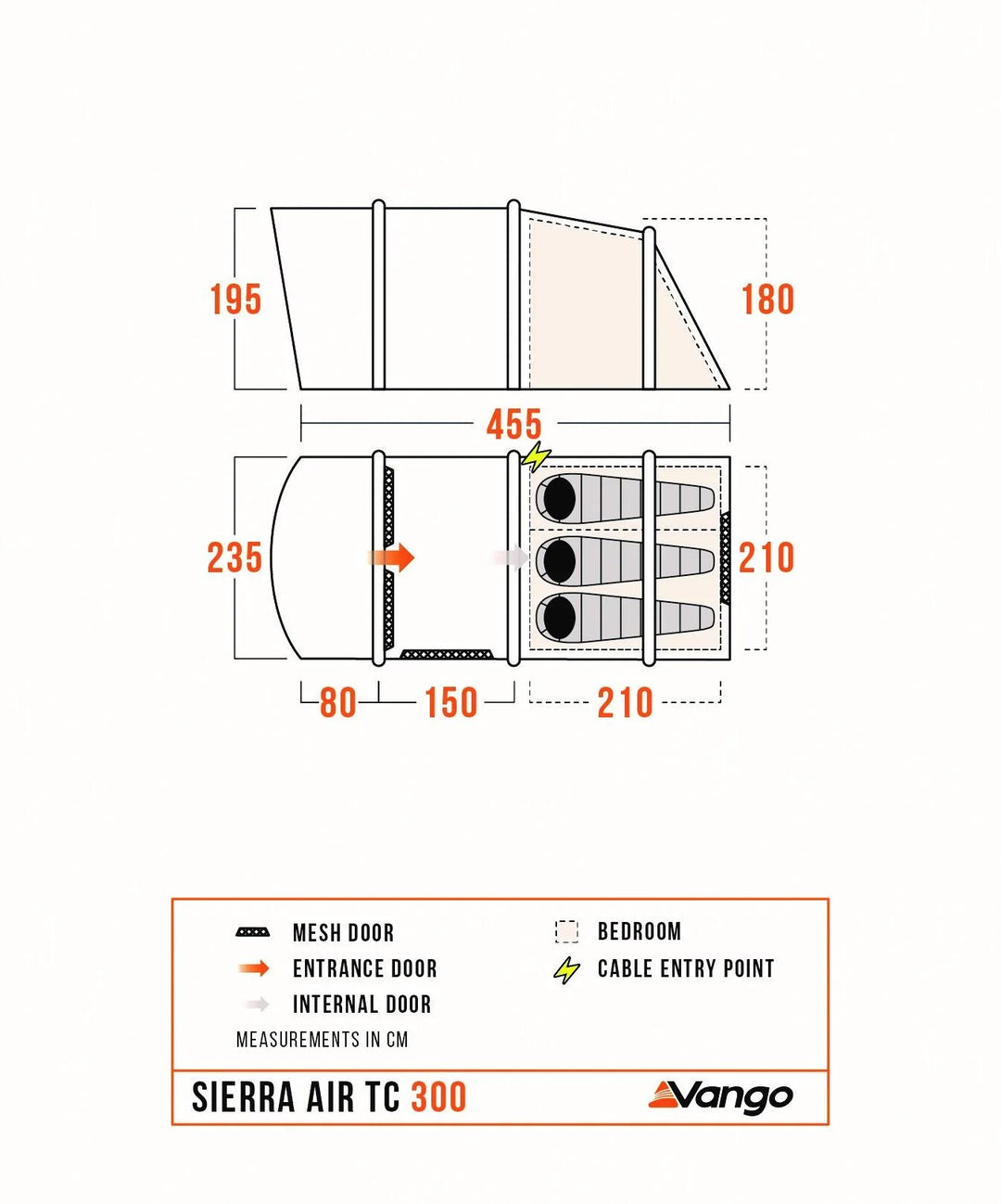 Vango Sierra Air TC 300