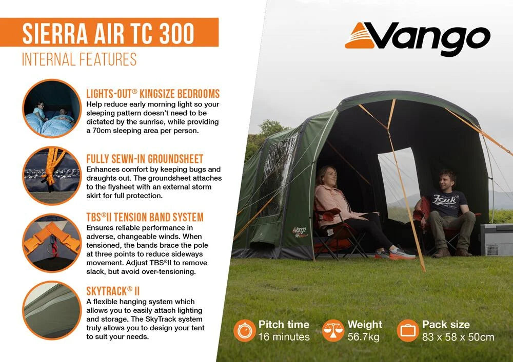 Vango Sierra Air TC 300