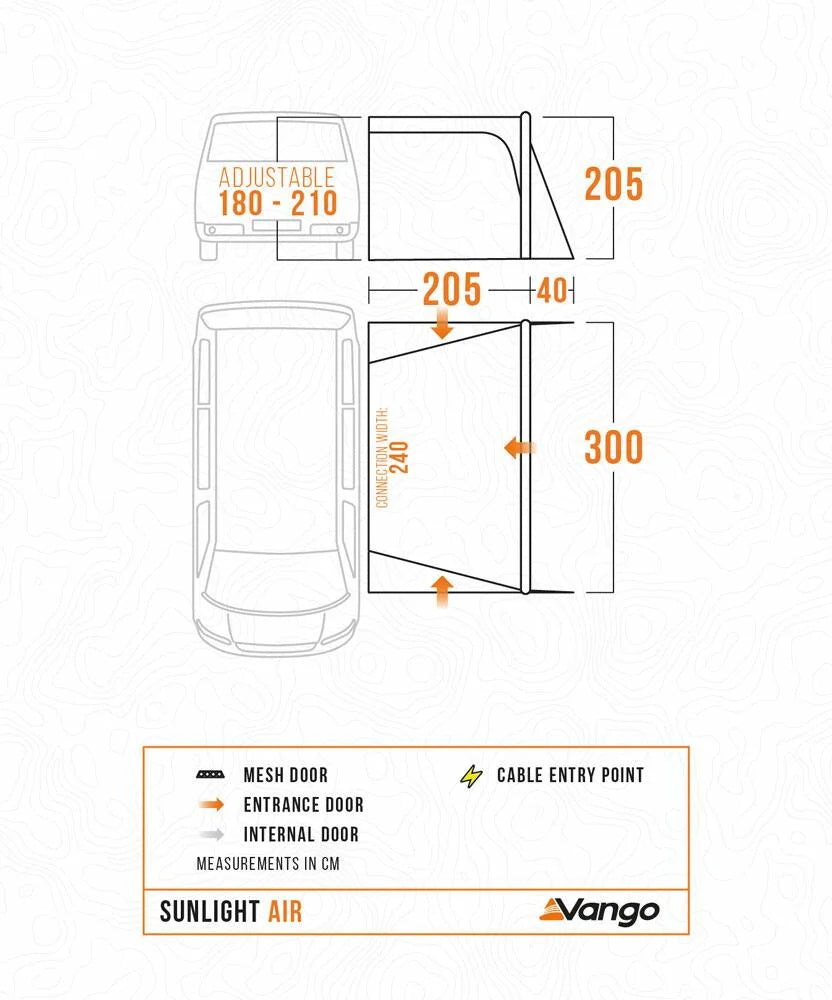 Vango Sunlight Air Awning for Campervans