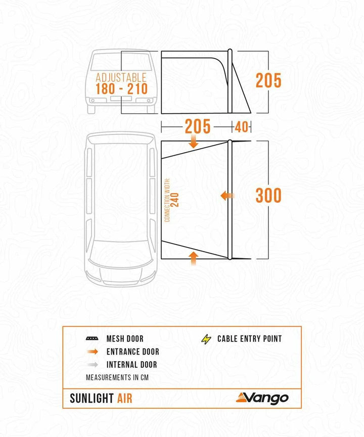 Vango Sunlight Air Awning for Campervans