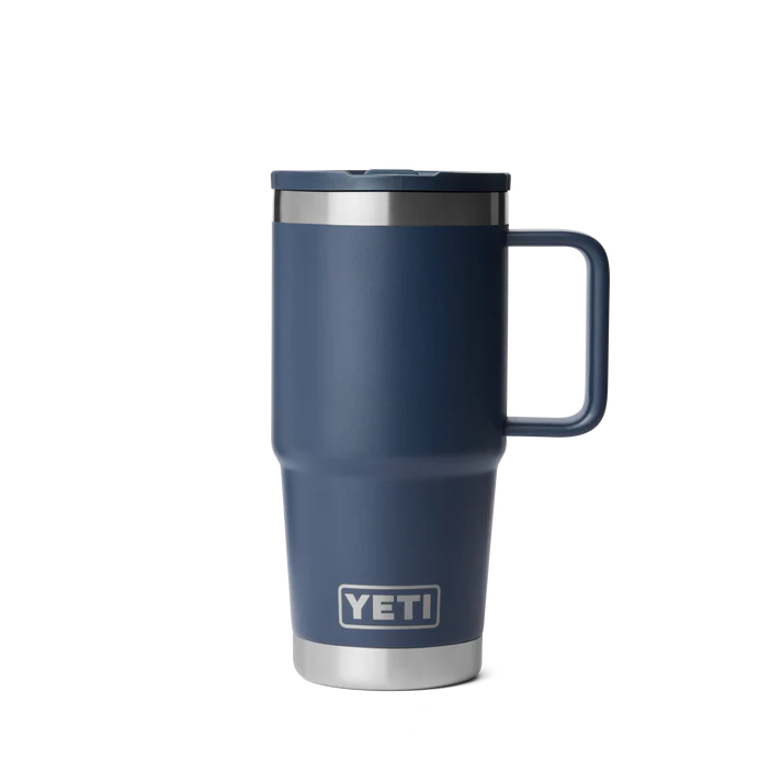 YETI Rambler 20oz Travel Straw Mug Navy
