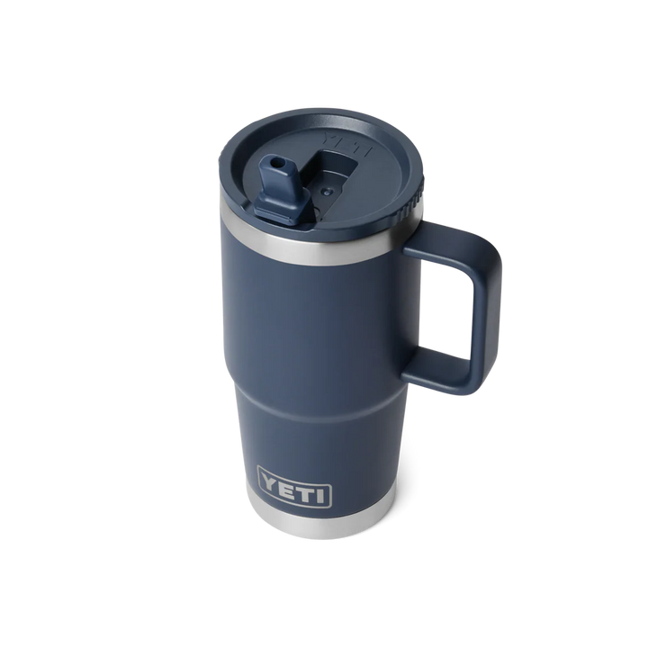 YETI Rambler 20oz Travel Straw Mug Navy