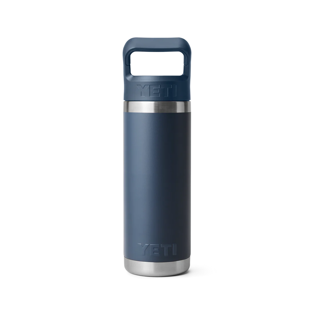 Yeti Rambler 18oz Straw Bottle Navy