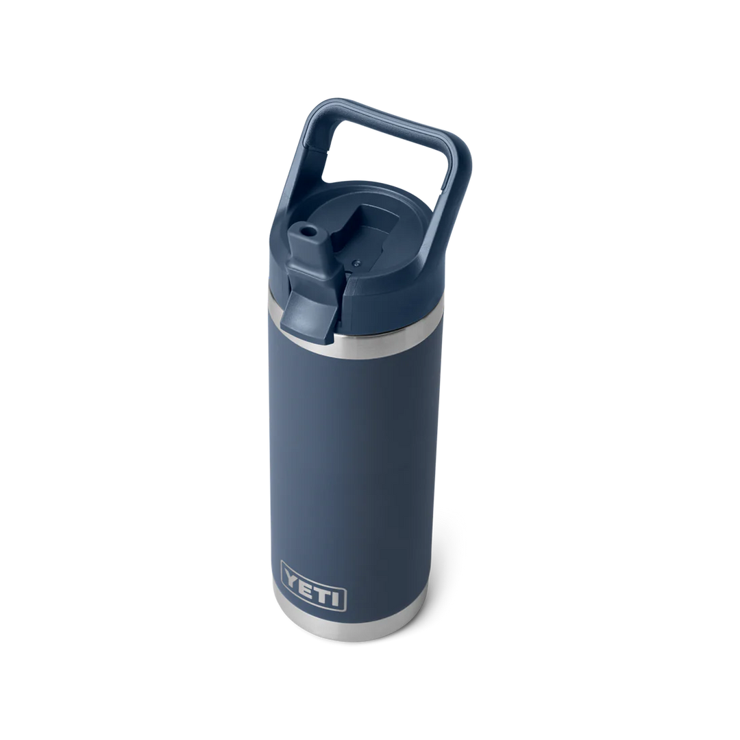 Yeti Rambler 18oz Straw Bottle Navy