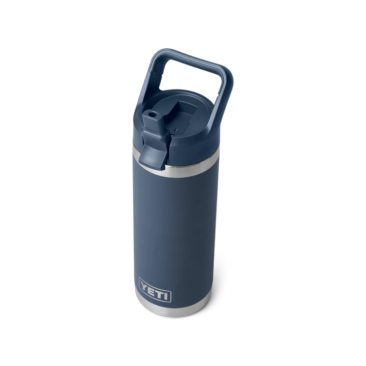 Yeti Rambler 18oz Straw Bottle Navy