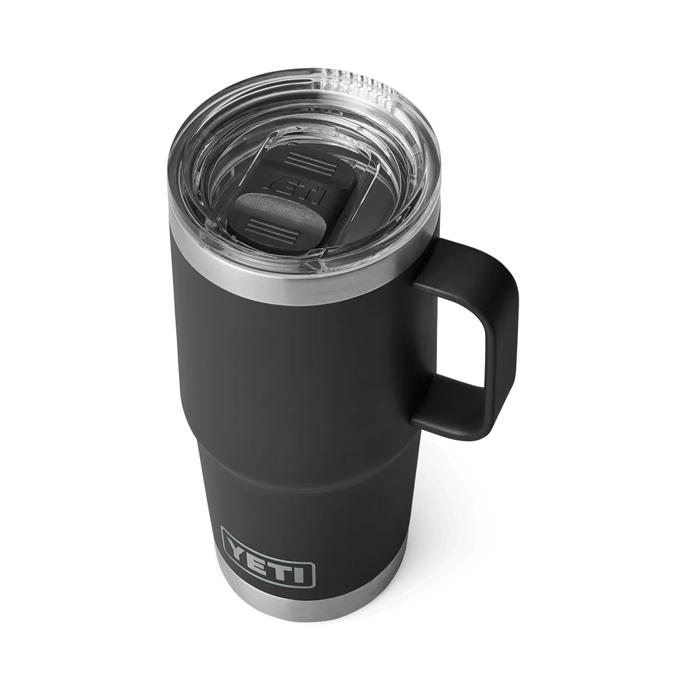 Yeti Rambler 20oz Travel Mug Black