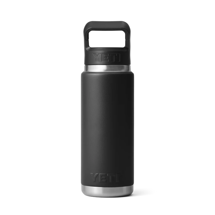 Yeti Rambler 26oz Straw Bottle Black