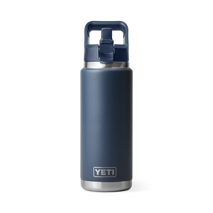 Yeti Rambler 26oz Straw Bottle Navy