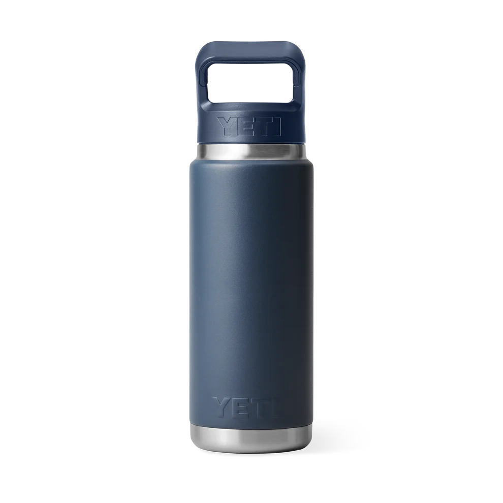 Yeti Rambler 26oz Straw Bottle Navy
