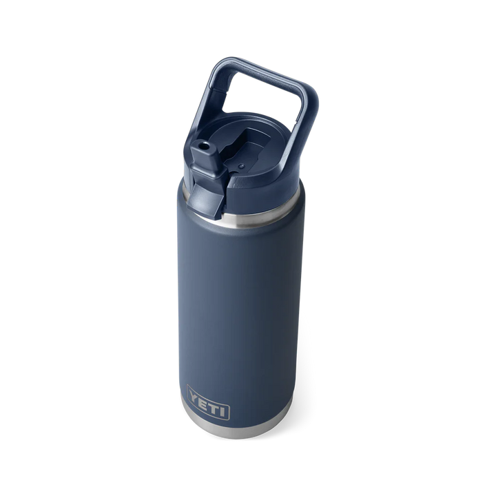 Yeti Rambler 26oz Straw Bottle Navy