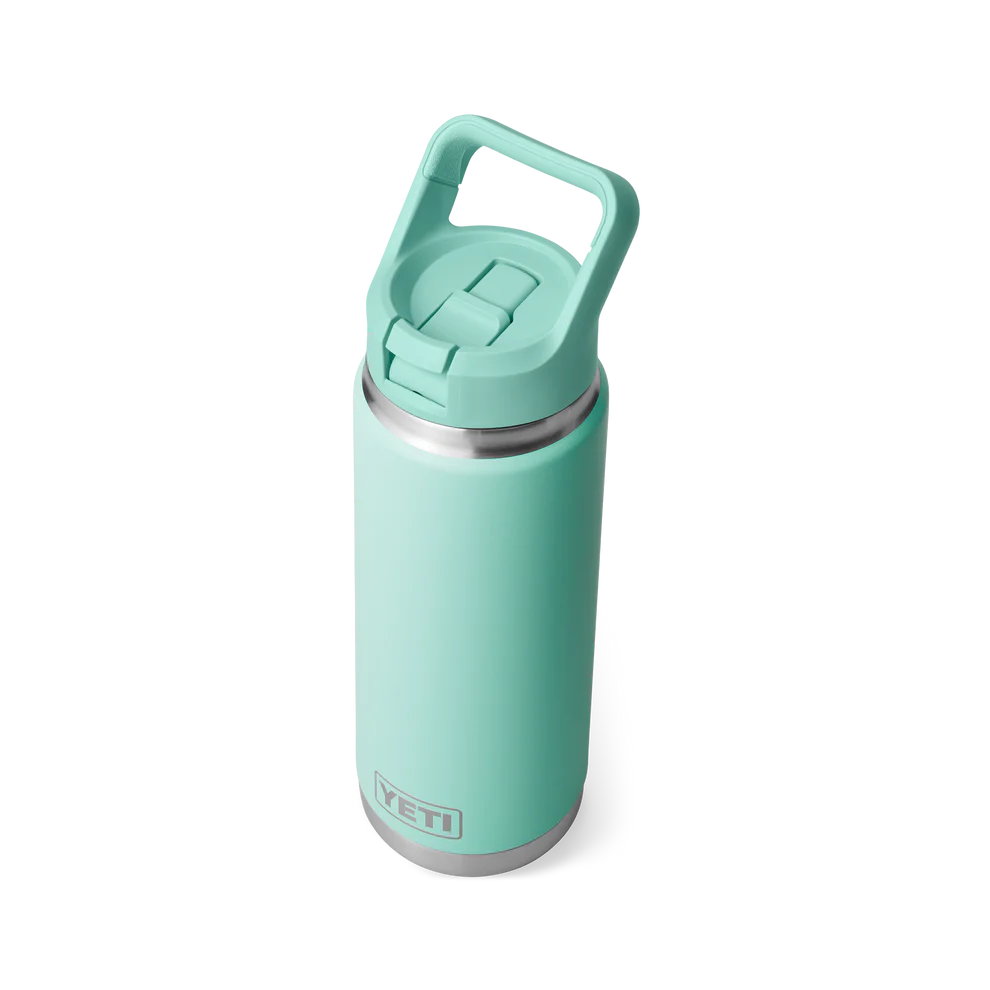 Yeti Rambler 26oz Straw Bottle Seafoam