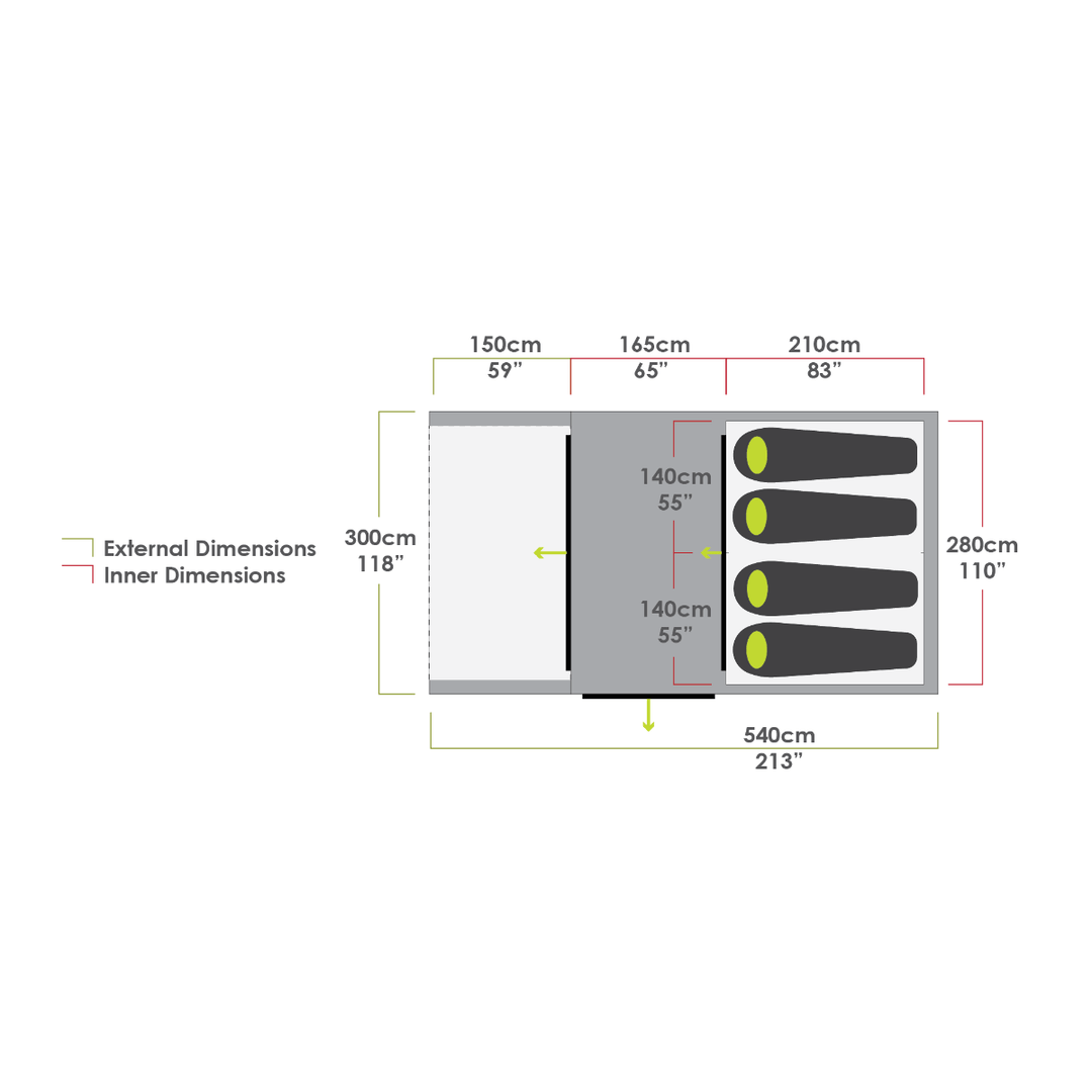 Zempire Evo TM V2 Air Tent