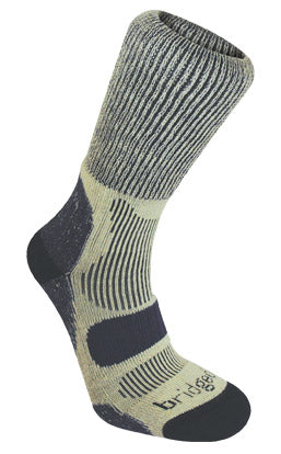 Bridgedale Mens Hike Lightweight Cotton Cool Sock Indigo