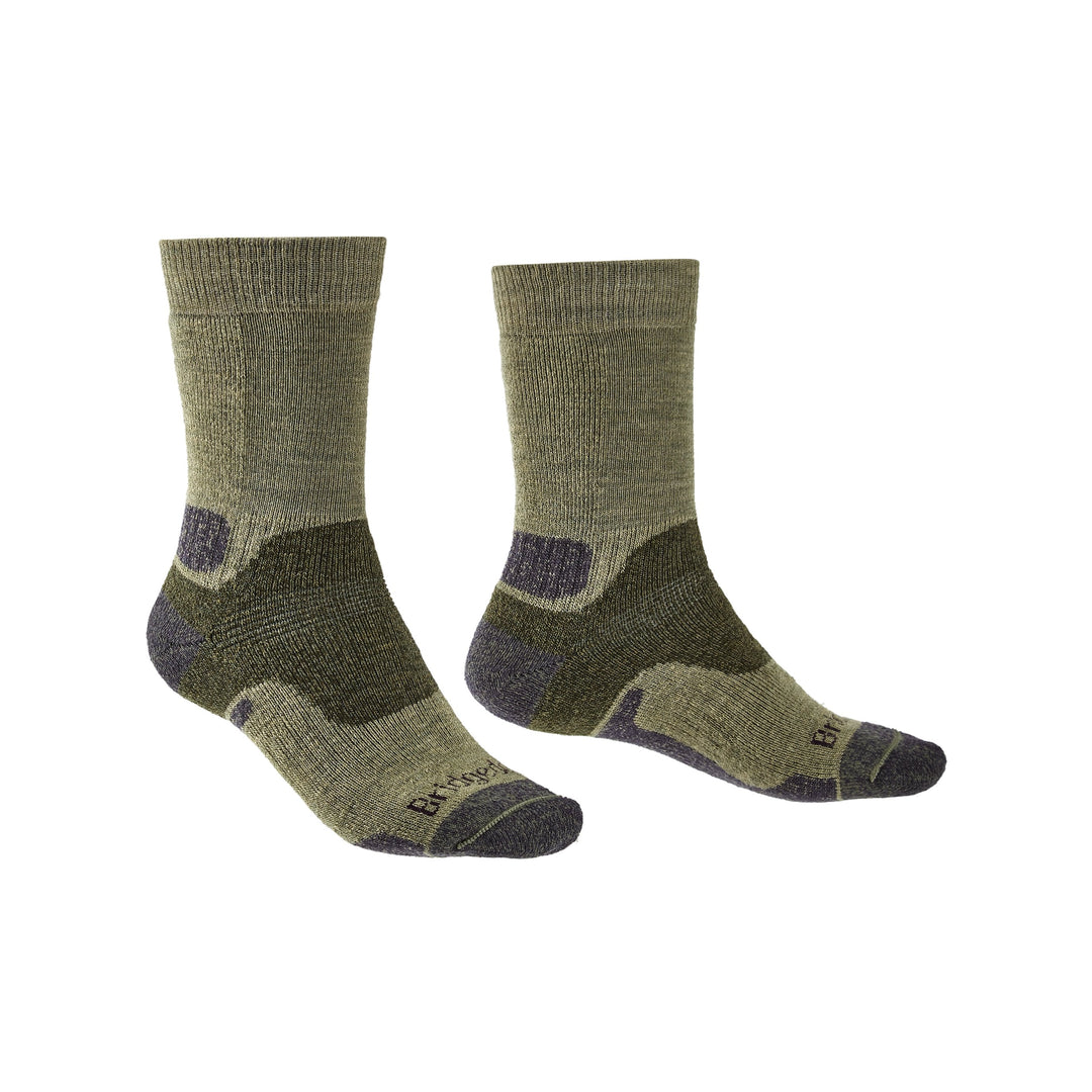 Bridgedale Mens Hike Midweight Merino Performance Sock Green