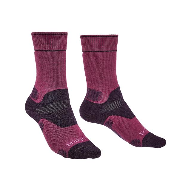 Bridgedale Womens Hike Midweight Merino Performance Sock Berry