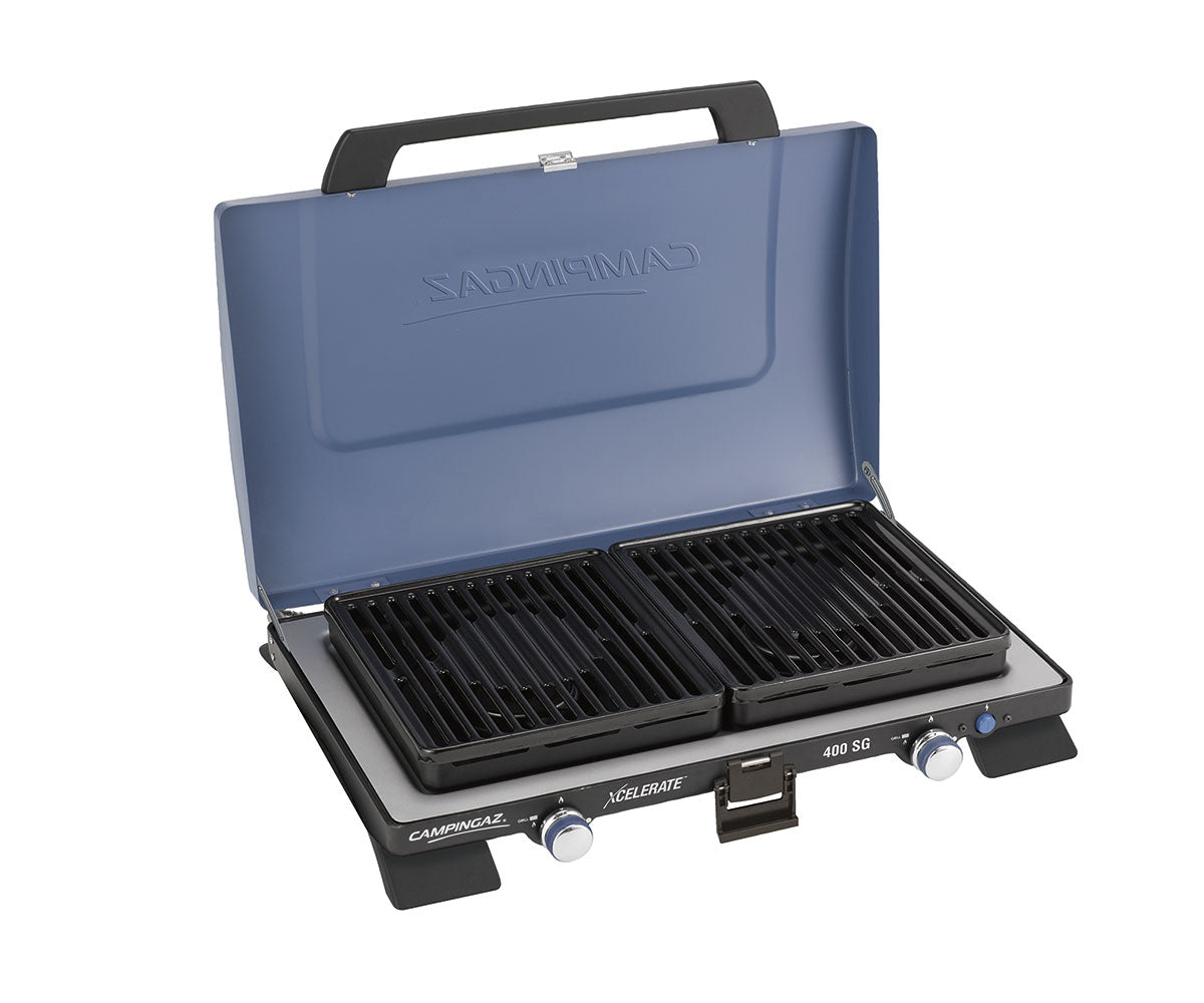 Campingaz 400-SG Two Burner Stove With Griddle Plates