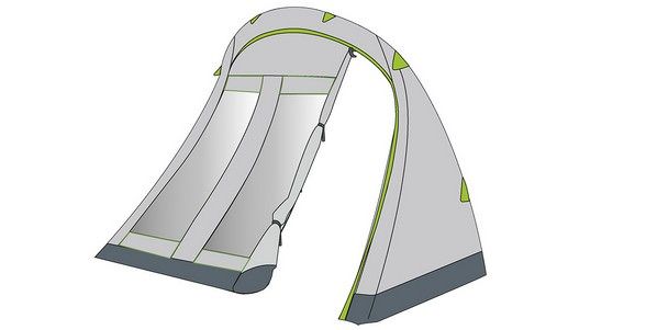 Coleman Closed Vestibule 6L (Fits All Blackout 6L tents)