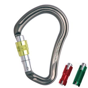 DMM BOA Locksafe Moschettone HMS In Alluminio – Auto Lock – Per Arrampicata E Alpinismo