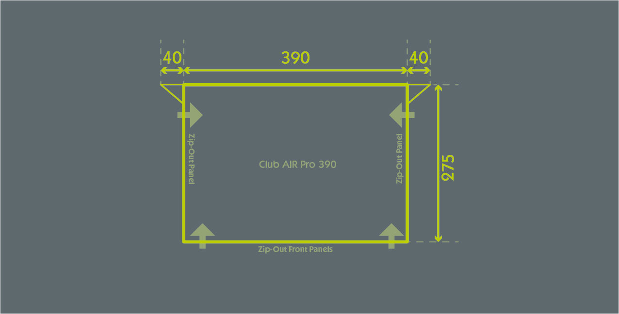 Dometic Club AIR Pro 390 S 2023 Free Comfort Pack