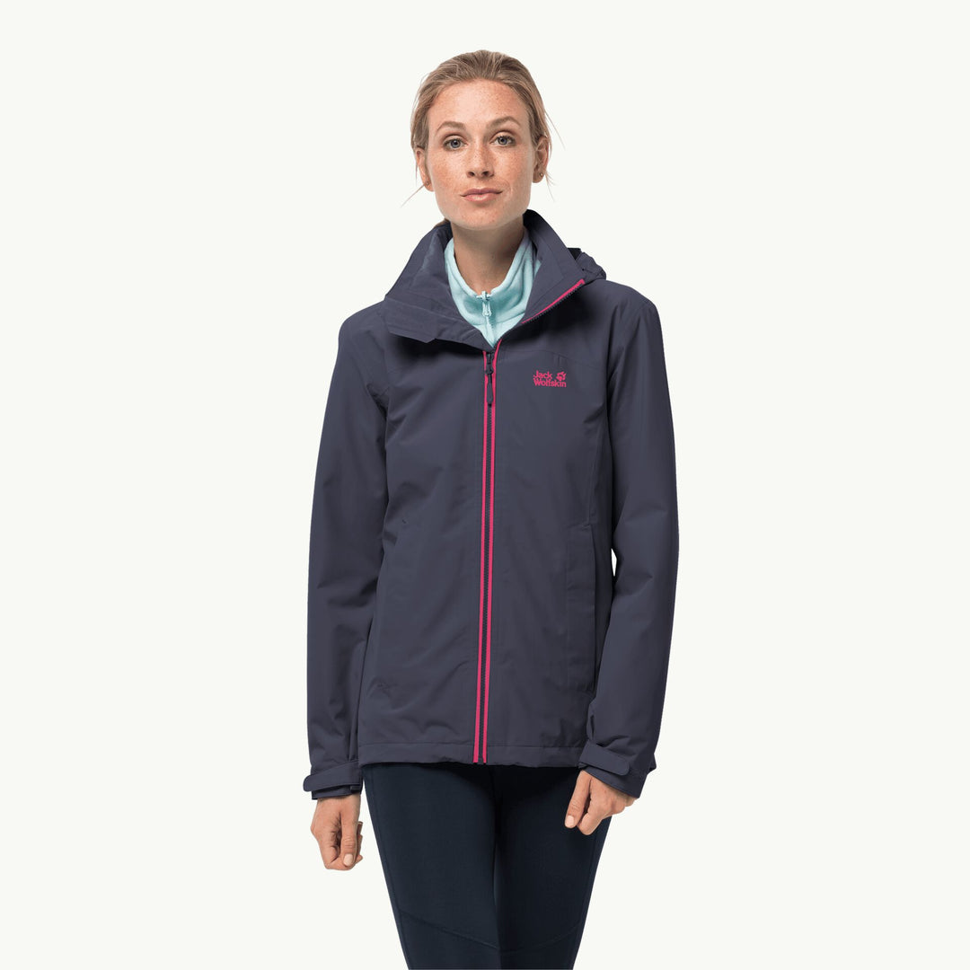 Jack Wolfskin Evandale Jacket Womens Graphite.