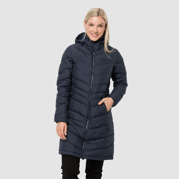 Jack wolfskin selenium clearance coat midnight blue