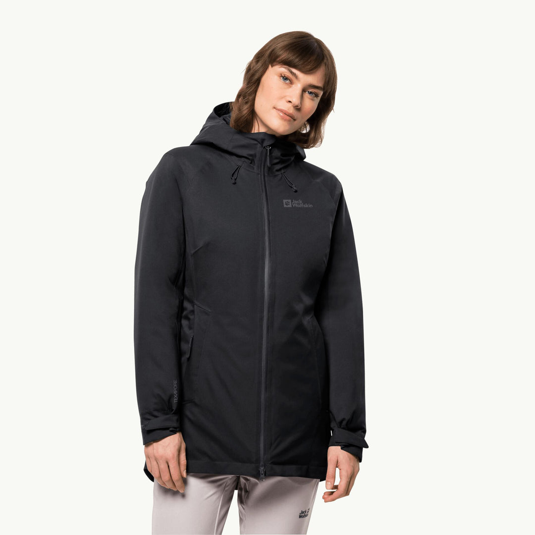 Jack Wolfskin Stirnberg Insulated Womens Jacket Black