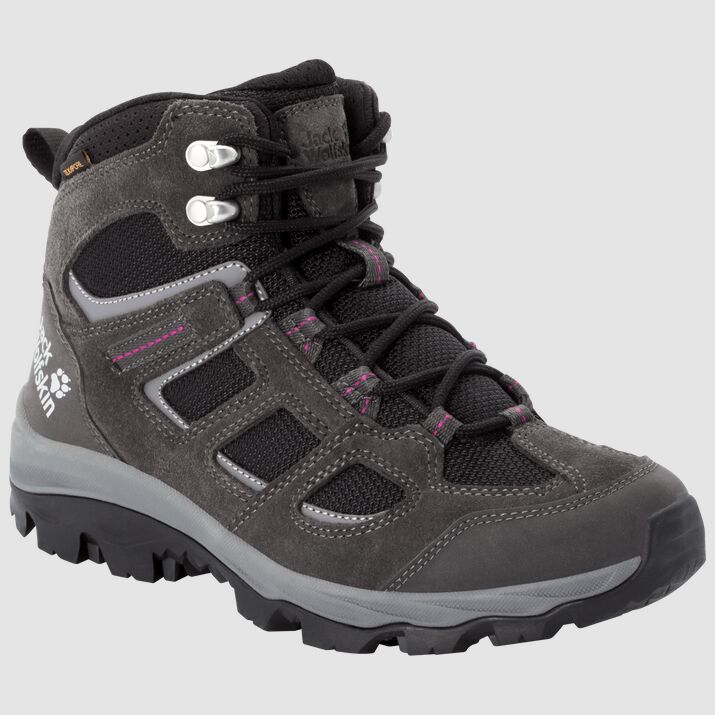 Jack Wolfskin Vojo Hike 3 Texapore Mid Womens Boots Dark Steel.