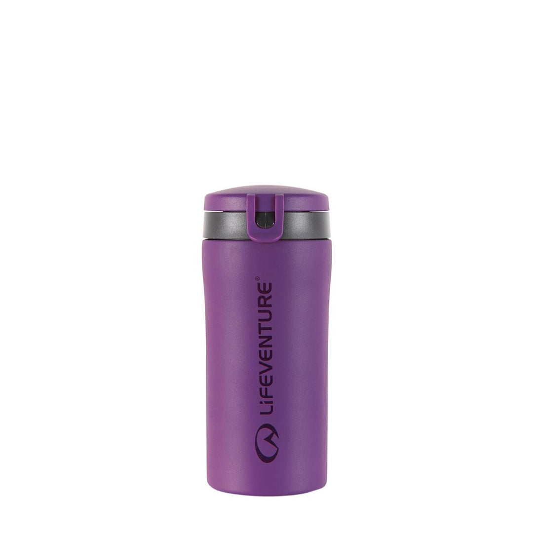 Lifeventure Flip Top Thermal Mug Purple