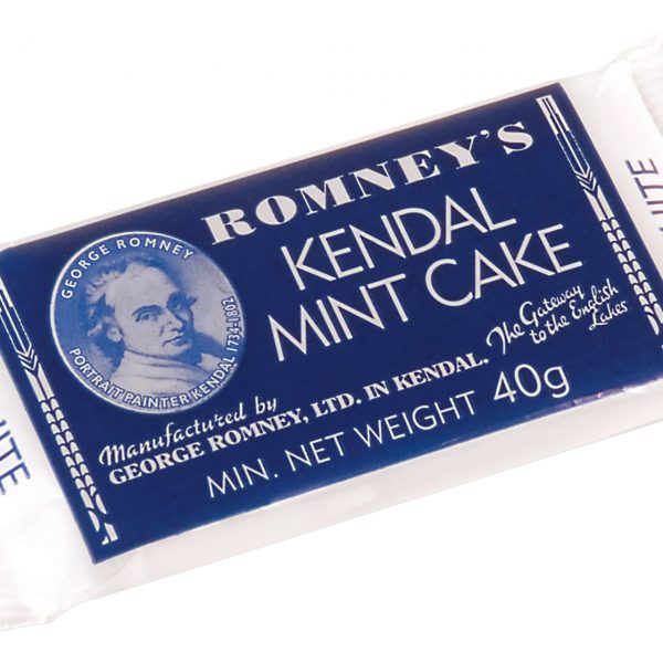Romney's Kendal Mint Cake 40g-White