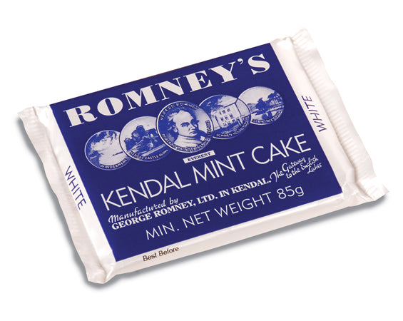 Romney's Kendal Mint Cake 85g-White