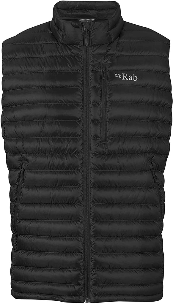 Rab microlight vest black sale
