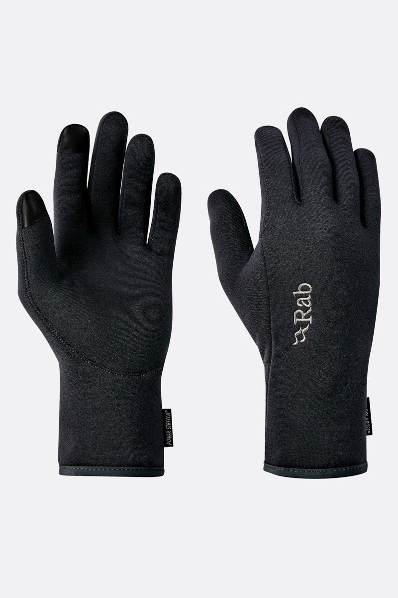 Rab Power Stretch Contact Gloves Mens Black