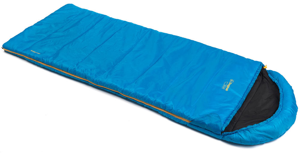 Snugpak Navigator Sleeping Bag Sapphire Blue.