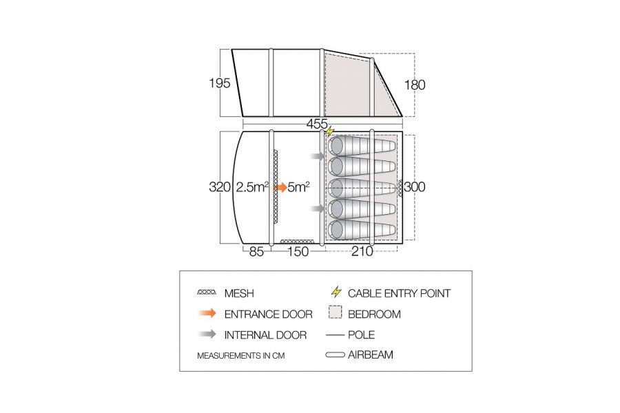 Vango Avington Flow Air 500 2023