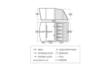 Vango Avington Flow Air 500 2023